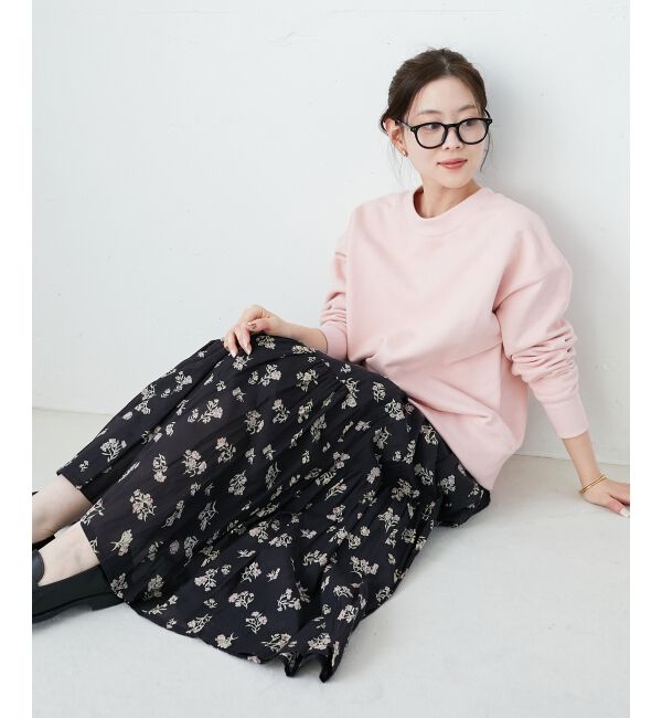  「《手洗い可能》Fanakaレトロフラワースカート」|スカート|