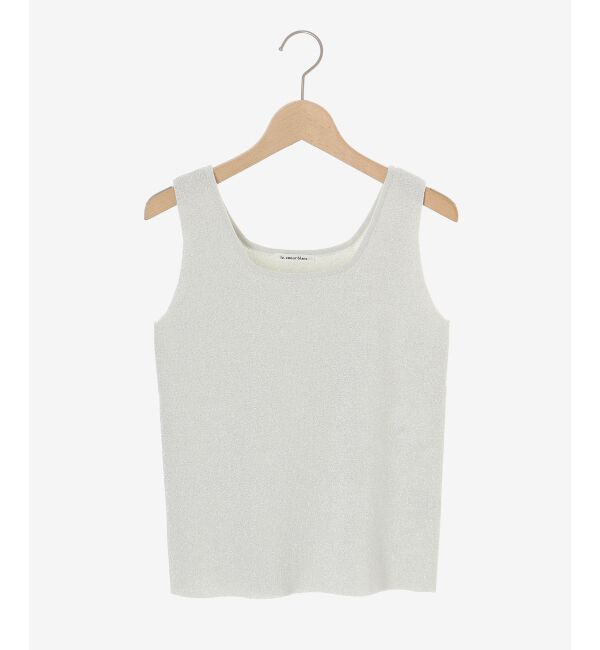  「スクエアニットタンク」|タンクトップ|