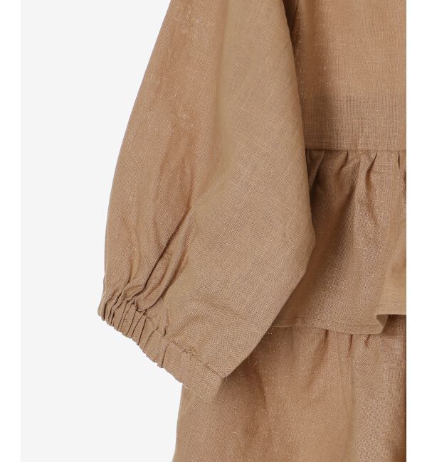  「《着映え◎》コットン麻フリルティアードジャケット」|その他|