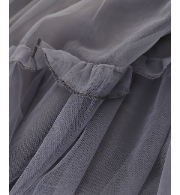  「肩リボンバルーンチュニック」|シャツ・ブラウス|