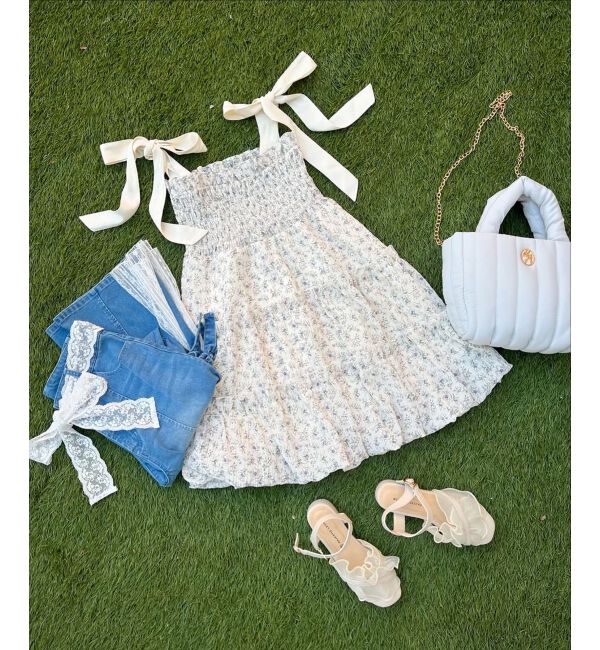  「肩リボンバルーンチュニック」|シャツ・ブラウス|