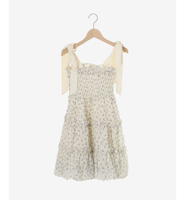  「肩リボンバルーンチュニック」|シャツ・ブラウス|