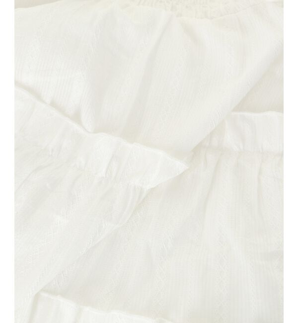  「肩リボンバルーンチュニック」|シャツ・ブラウス|