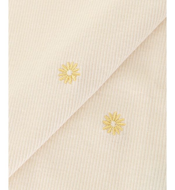  「ガーリーモチーフエンブロイダリーT」|Tシャツ・カットソー|