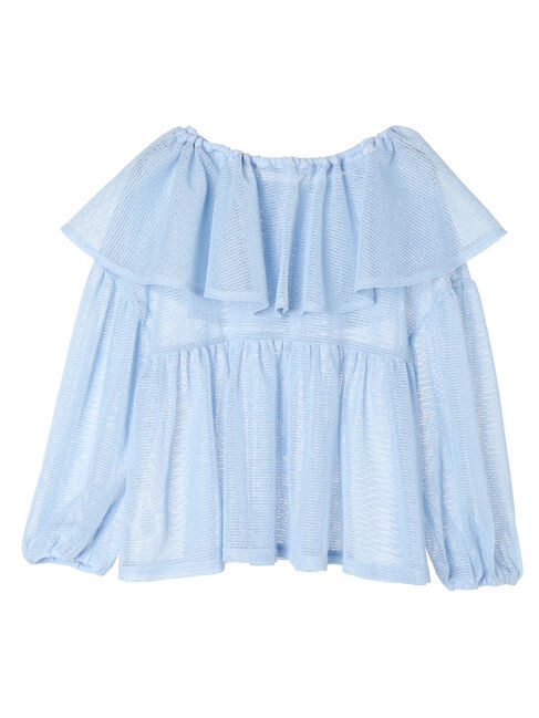 earth music&ecology「マルチwayカラーメッシュブラウス」|シャツ・ブラウス|