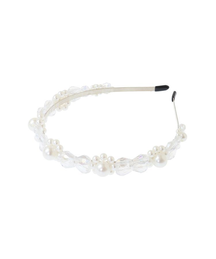 earth music&ecology「パールビジューカチューシャ」|その他|