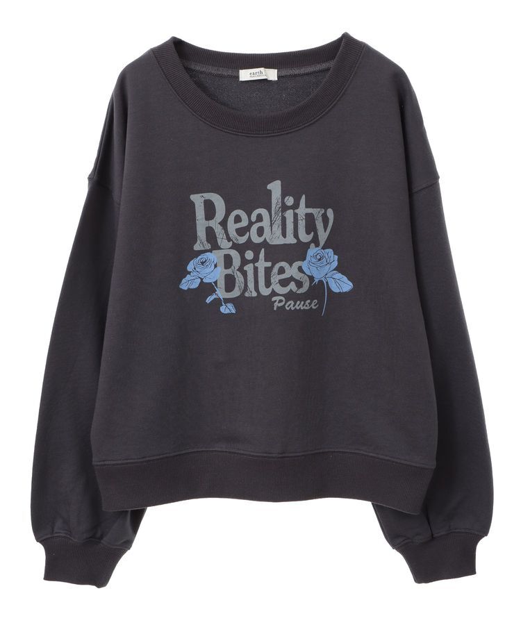 earth music&ecology「ローズ&times;ロゴグラフィックスウェット」|スウェット・ジャージ|