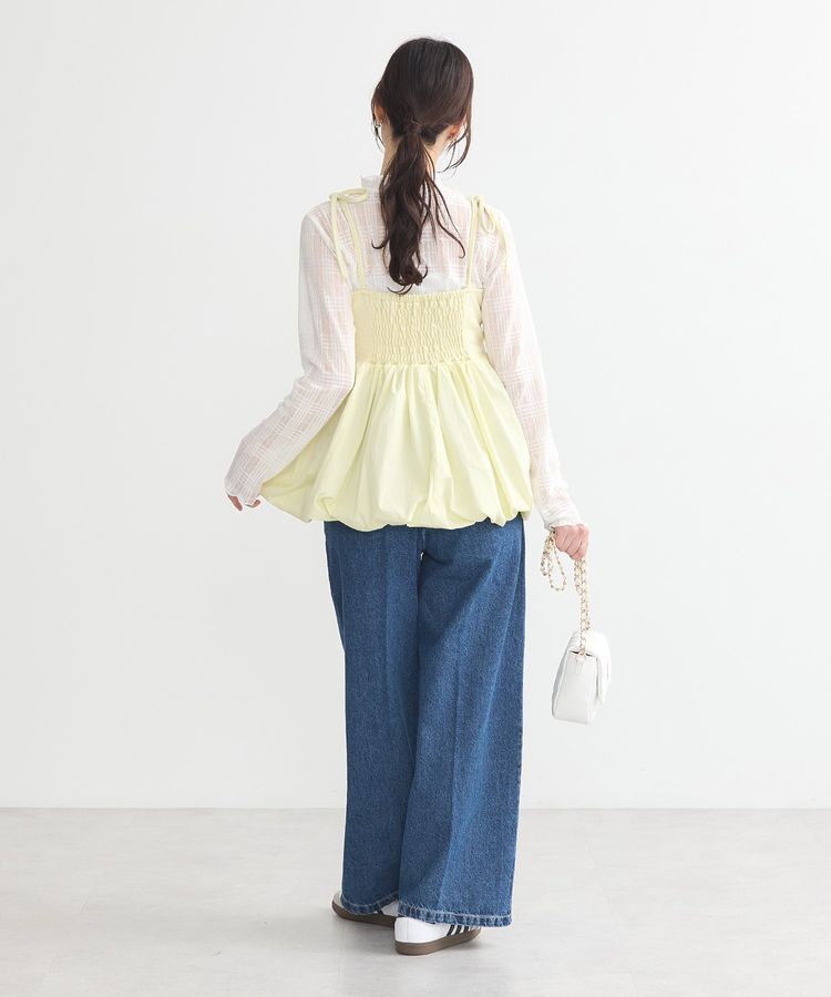 earth music&ecology「バルーンキャミチュニック」|チュニック|