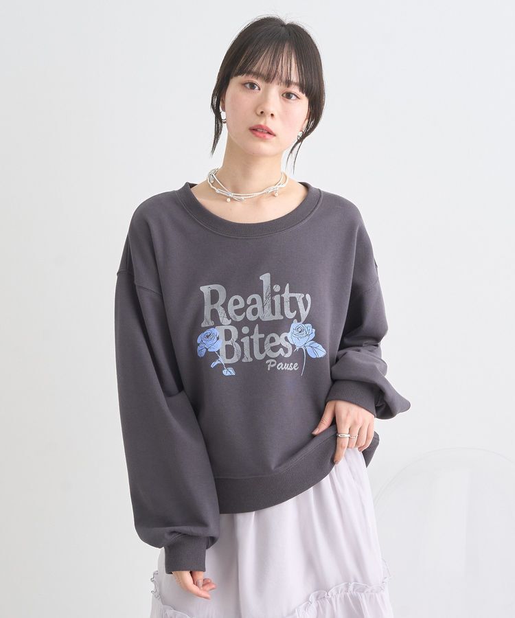 earth music&ecology「コードリボン&times;パールチョーカー」|ネックレス|