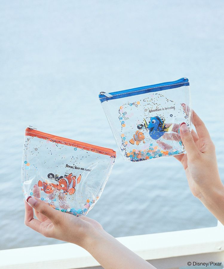 earth music&ecology「Finding Nemo/キラキラクリアポーチ」|ポーチ|