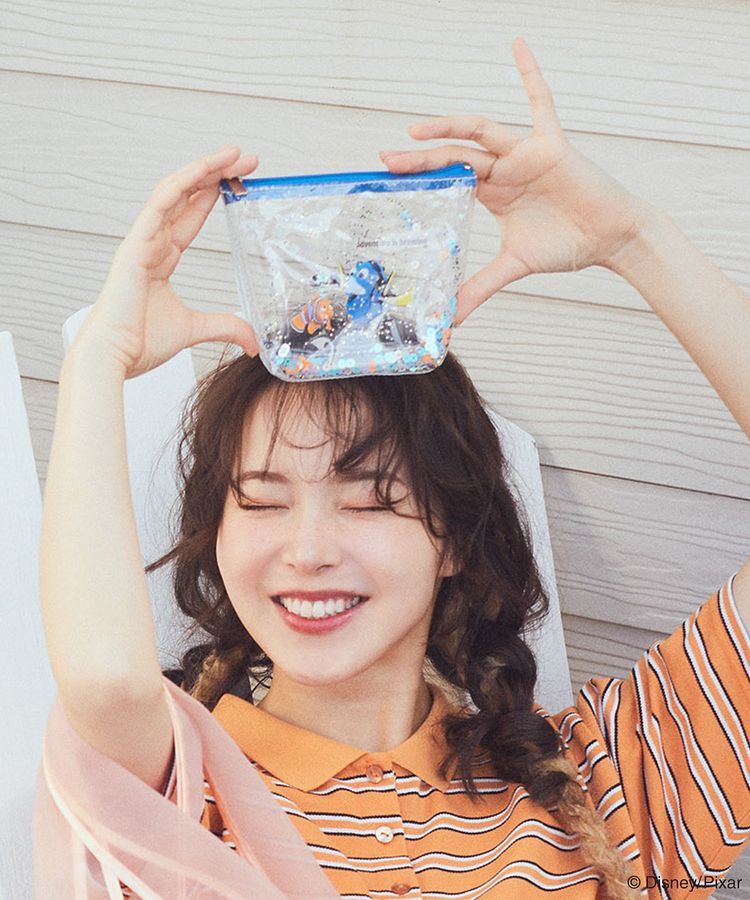 earth music&ecology「Finding Nemo/キラキラクリアポーチ」|ポーチ|