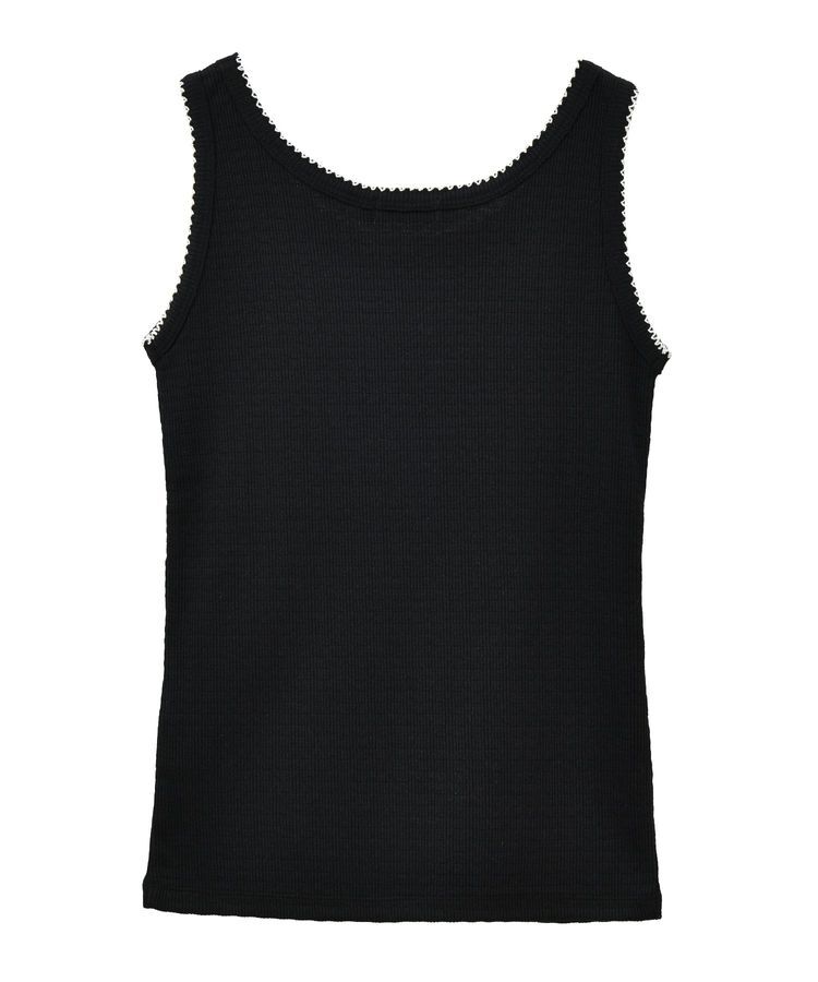 earth music&ecology「ピコトリミングタンクトップ」|キャミソール|