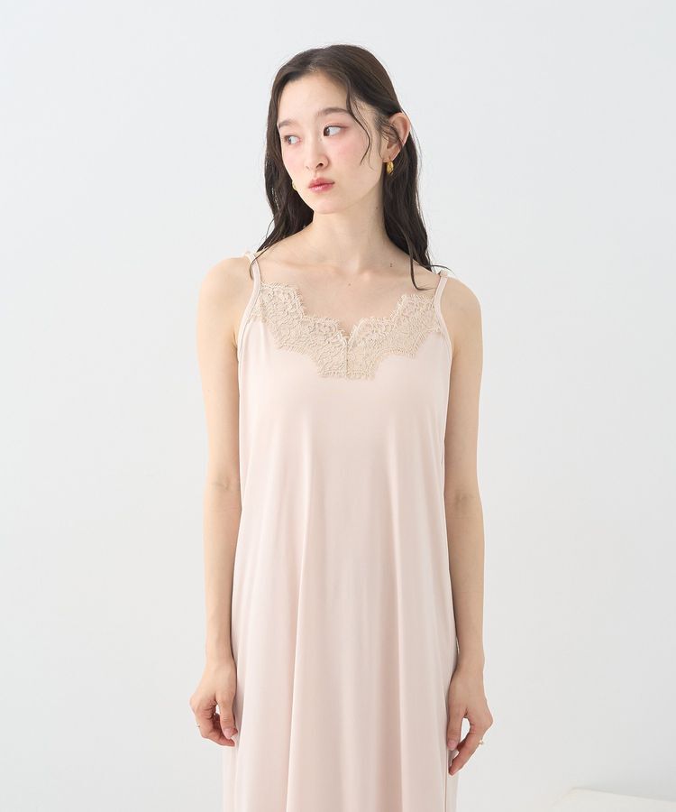 earth music&ecology「レースインナーキャミワンピース」|ワンピース|