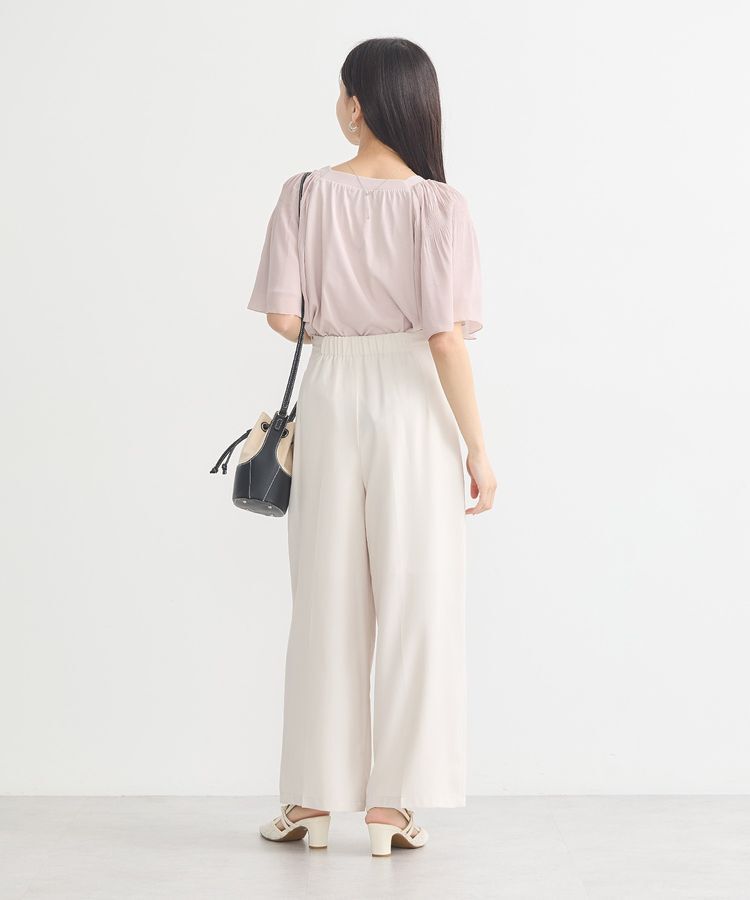 earth music&ecology「マジョリカフレアスリーブスクエアプルオーバー」|Tシャツ・カットソー|