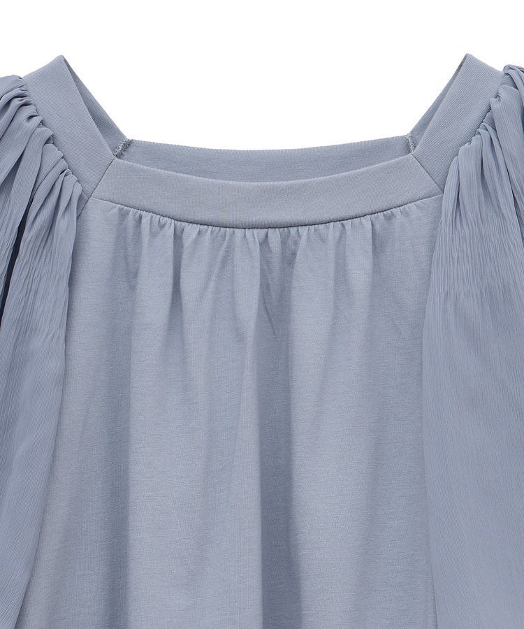 earth music&ecology「マジョリカフレアスリーブスクエアプルオーバー」|Tシャツ・カットソー|