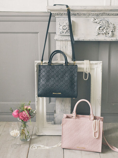 Maison de FLEUR「モノグラムキャレショルダーバッグ」|ショルダー・メッセンジャー|