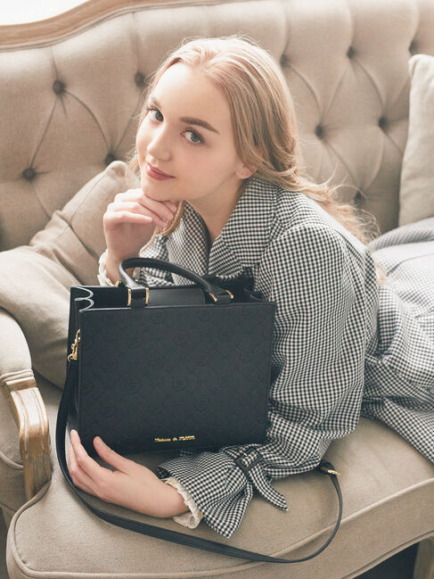 Maison de FLEUR「モノグラムキャレショルダーバッグ」|ショルダー・メッセンジャー|