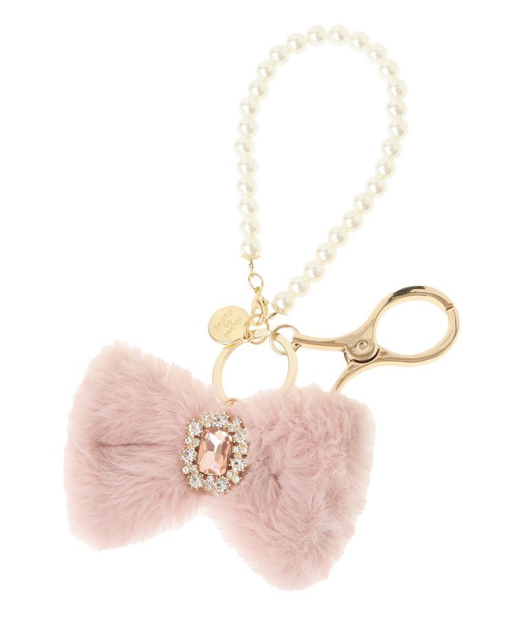 Maison de FLEUR「ファーリボングローブホルダー」|その他|