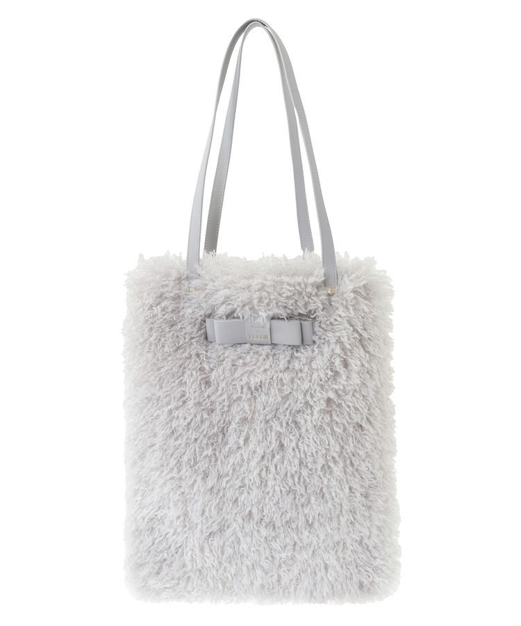 Maison de FLEUR「フェイクファースクエアトートバッグ」|トートバッグ|