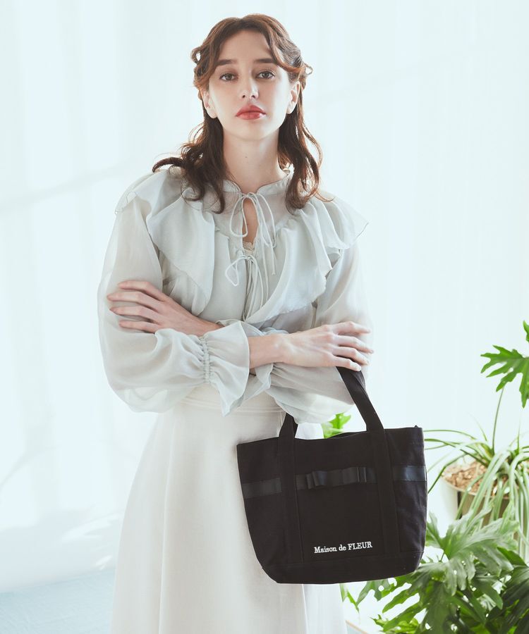 Maison de FLEUR「マルチポケット帆布トートSバッグ」|トートバッグ|