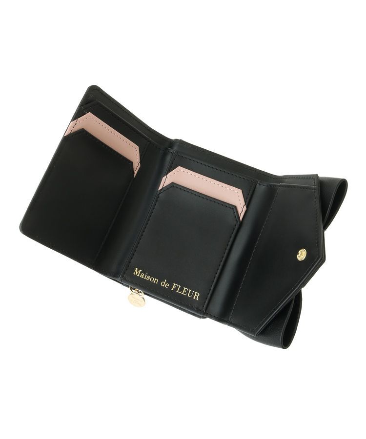 Maison de FLEUR「ベルトリボンミニウォレット」|財布|