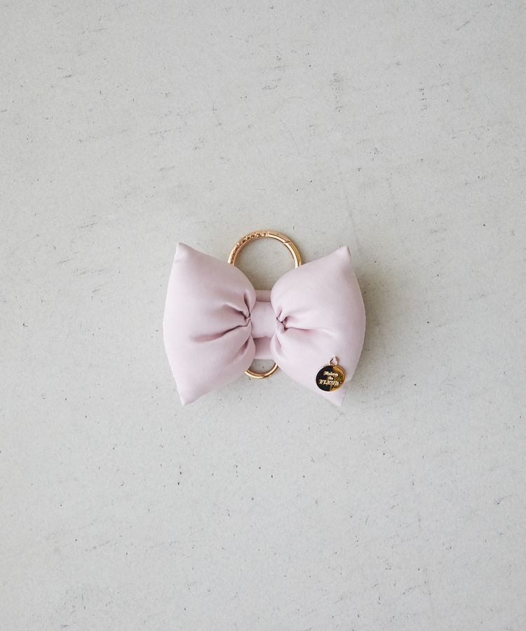 Maison de FLEUR「サテンリボンキーリング」|その他|ライトピンク