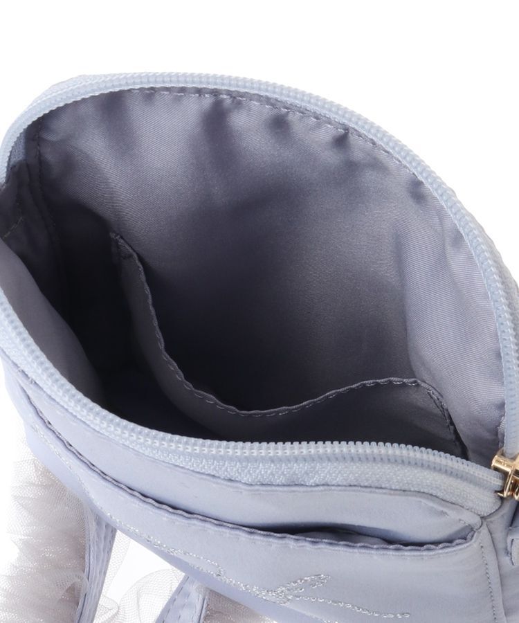 Maison de FLEUR「EC限定チュールハンドルラインストーンショルダー」|ショルダー・メッセンジャー|