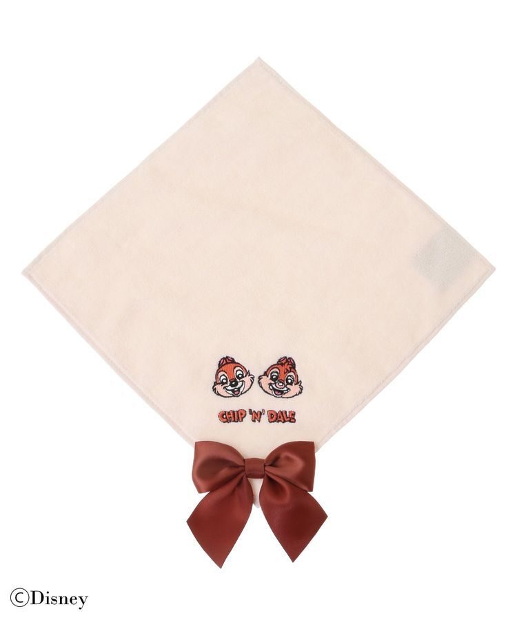 Maison de FLEUR「Chip/Dale/タオルハンカチ」|ハンカチ|