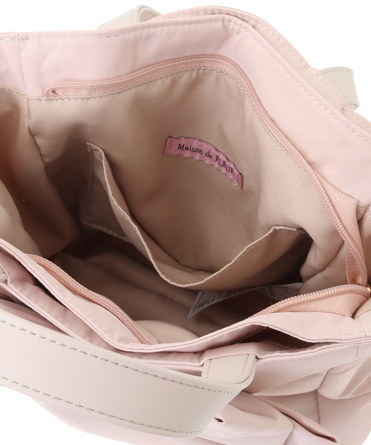 Maison de FLEUR「撥水加工3ルーム2Wayトートバッグ」|トートバッグ|