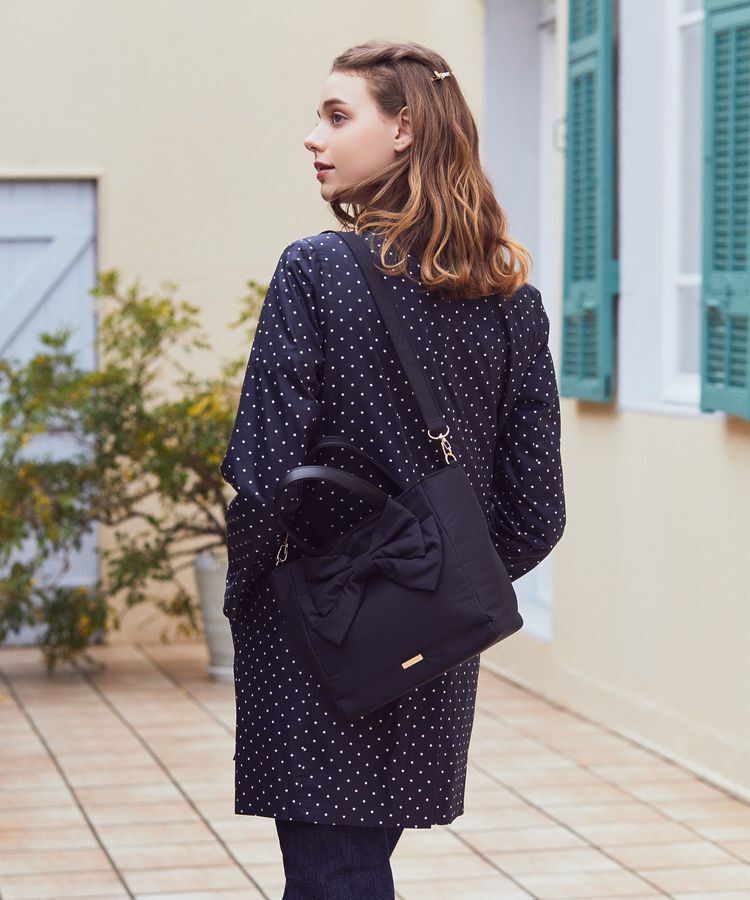 Maison de FLEUR「撥水加工3ルーム2Wayトートバッグ」|トートバッグ|