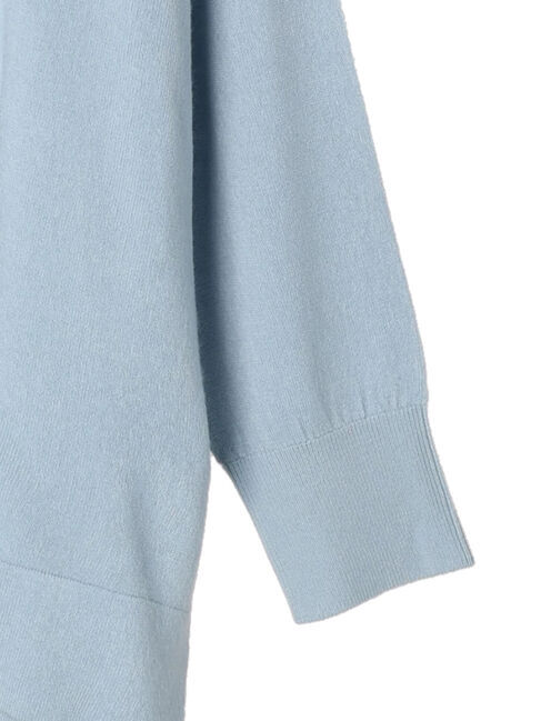  「ソフトタッチタートルニットチュニック」|ニット・セーター|