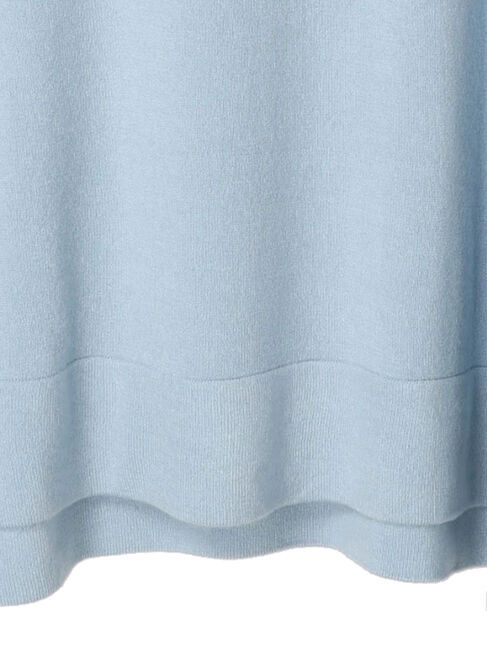  「ソフトタッチタートルニットチュニック」|ニット・セーター|