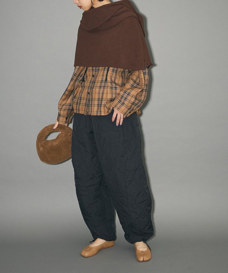 AnriettMusee「ウエストタック2WAYシャツブルゾン」|ブルゾン・スタジャン|