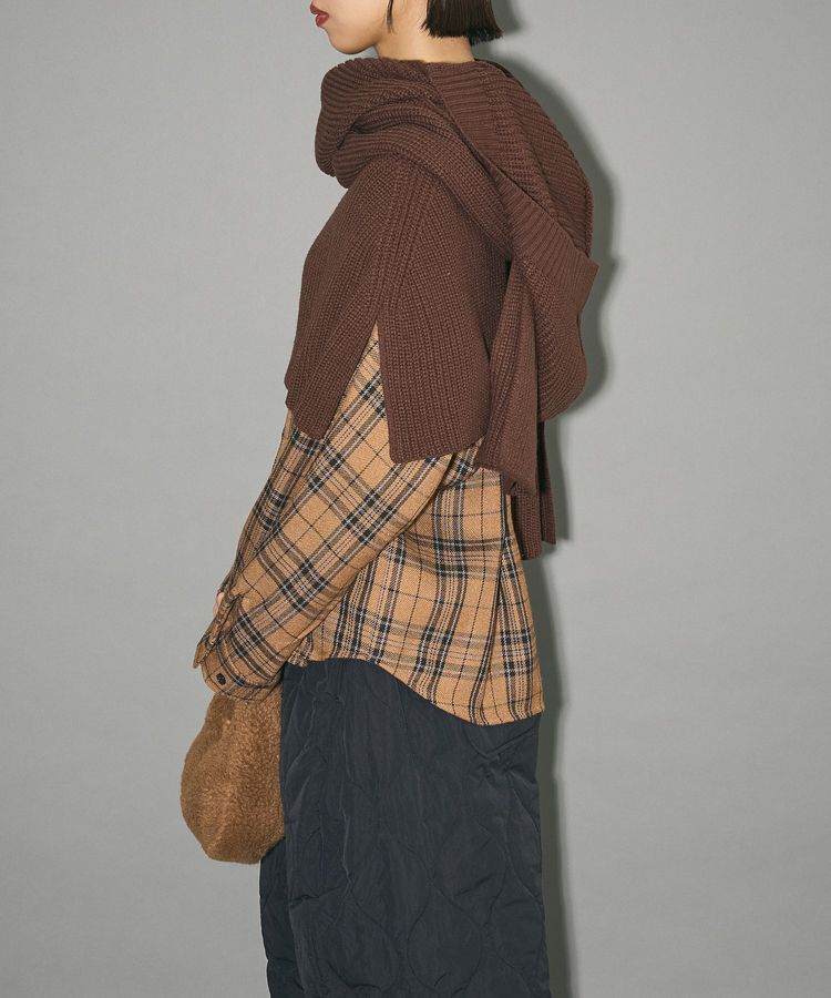 AnriettMusee「ウエストタック2WAYシャツブルゾン」|ブルゾン・スタジャン|