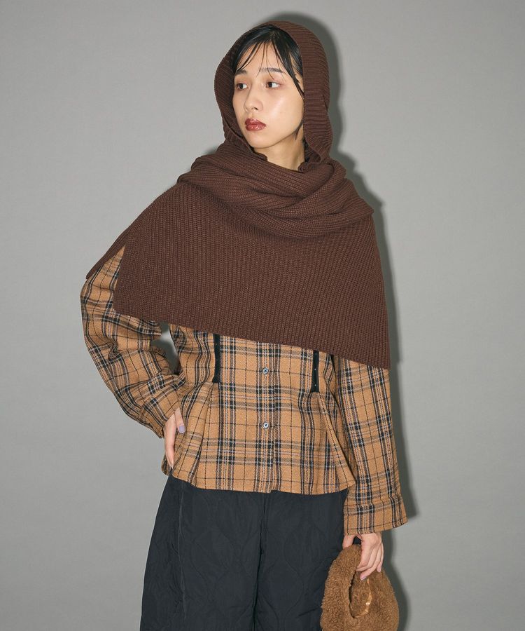 AnriettMusee「ウエストタック2WAYシャツブルゾン」|ブルゾン・スタジャン|