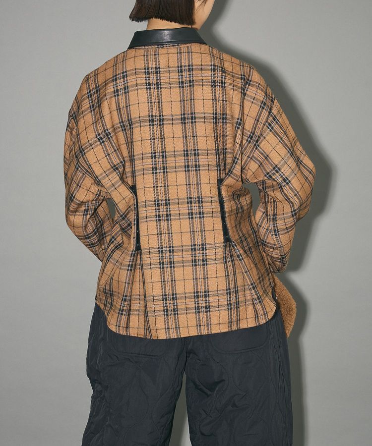 AnriettMusee「ウエストタック2WAYシャツブルゾン」|ブルゾン・スタジャン|