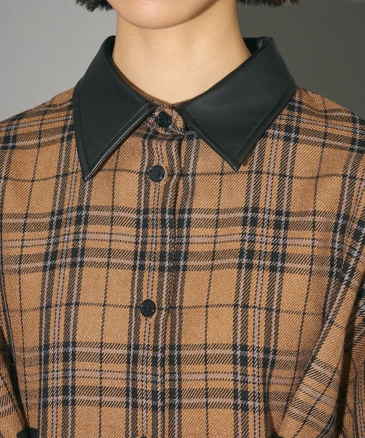 AnriettMusee「ウエストタック2WAYシャツブルゾン」|ブルゾン・スタジャン|