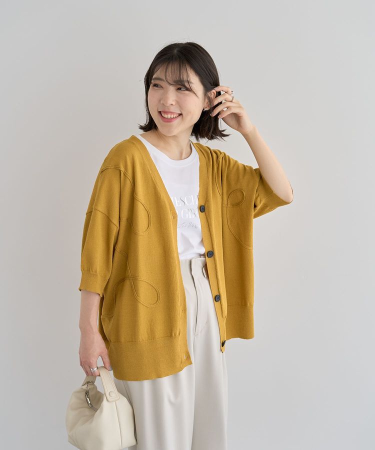 Green Parks「箔プリントフェミニンロゴTシャツ」|Tシャツ・カットソー|