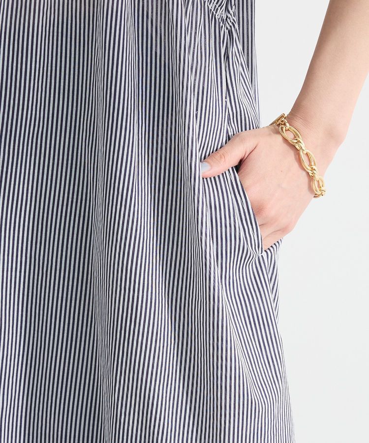 Green Parks「インド綿 シャーリングワンピース」|ワンピース|