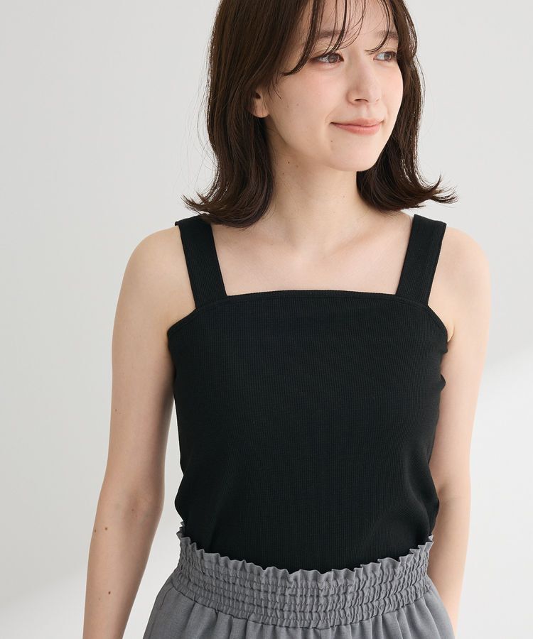 Green Parks「スクエアラメタンクトップ」|インナー|