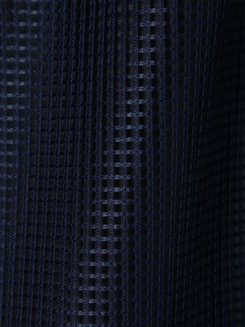 YECCA VECCA「スクエアメッシュフレアスカート」|フレア|