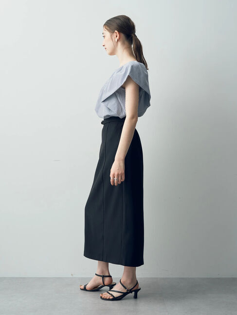 YECCA VECCA「ベルト付きナロースカート」|スカート|