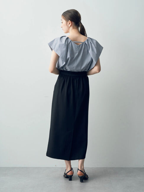YECCA VECCA「ベルト付きナロースカート」|スカート|
