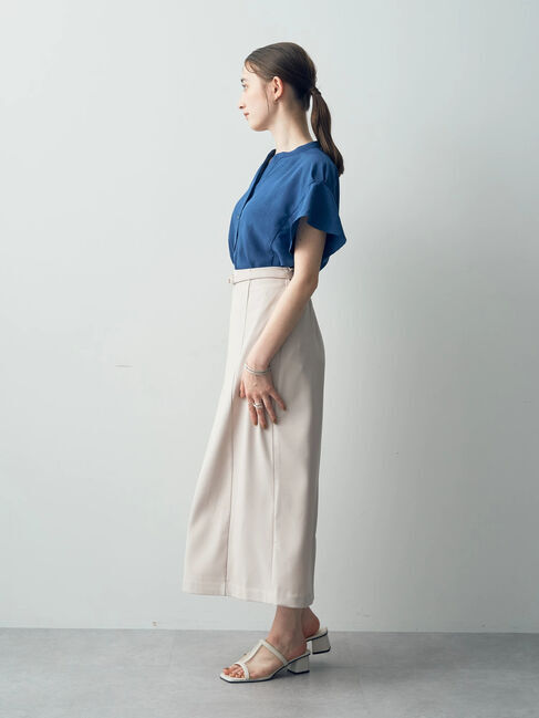 YECCA VECCA「ベルト付きナロースカート」|スカート|