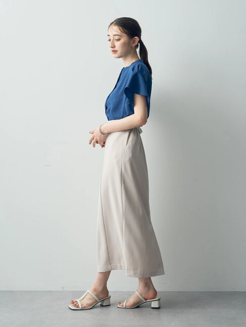 YECCA VECCA「ベルト付きナロースカート」|スカート|