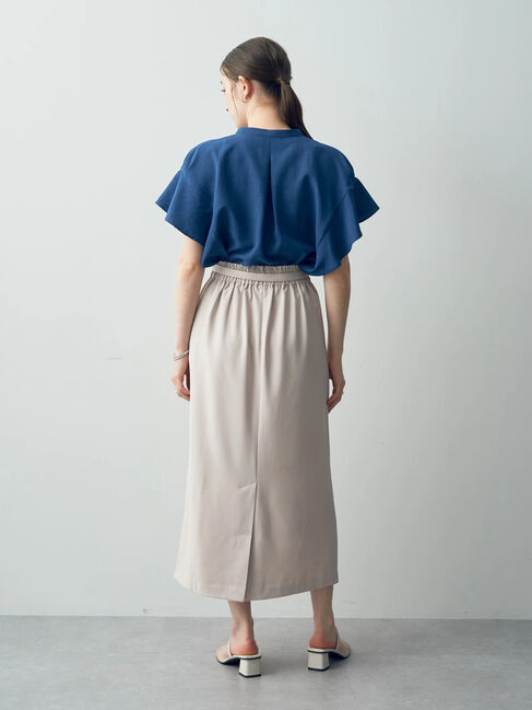 YECCA VECCA「ベルト付きナロースカート」|スカート|