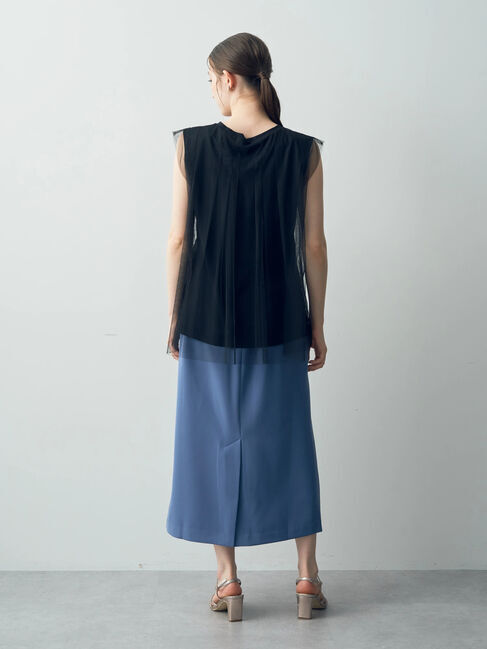 YECCA VECCA「ベルト付きナロースカート」|スカート|