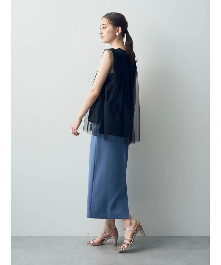 YECCA VECCA「ベルト付きナロースカート」|スカート|