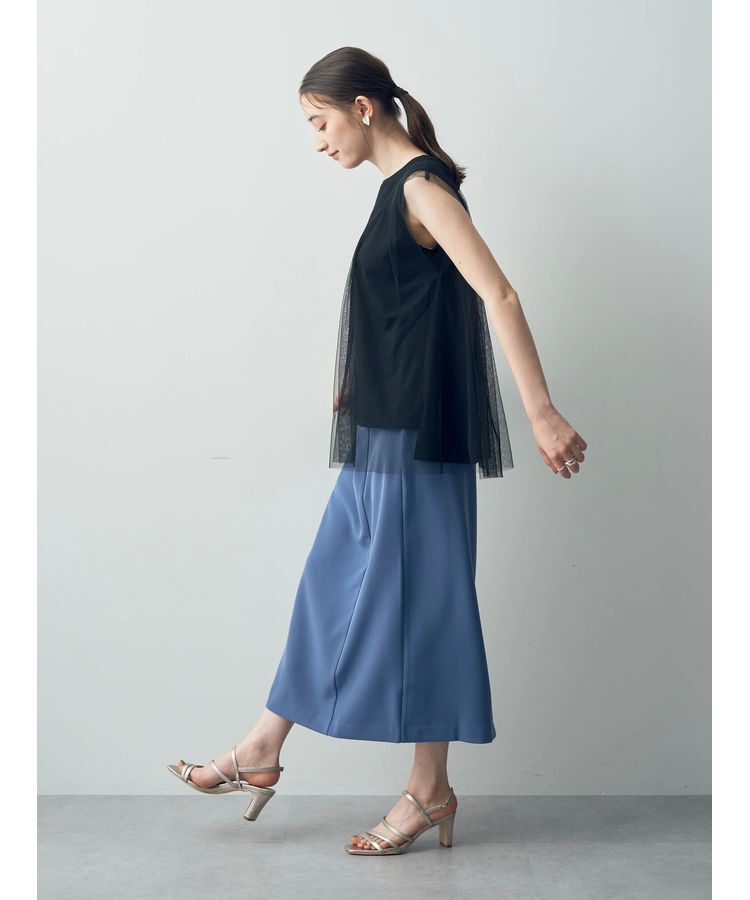 YECCA VECCA「ベルト付きナロースカート」|スカート|