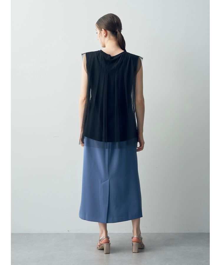 YECCA VECCA「ベルト付きナロースカート」|スカート|